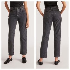 Everlane The 90s Cheeky® Jean Washed Black Size 24